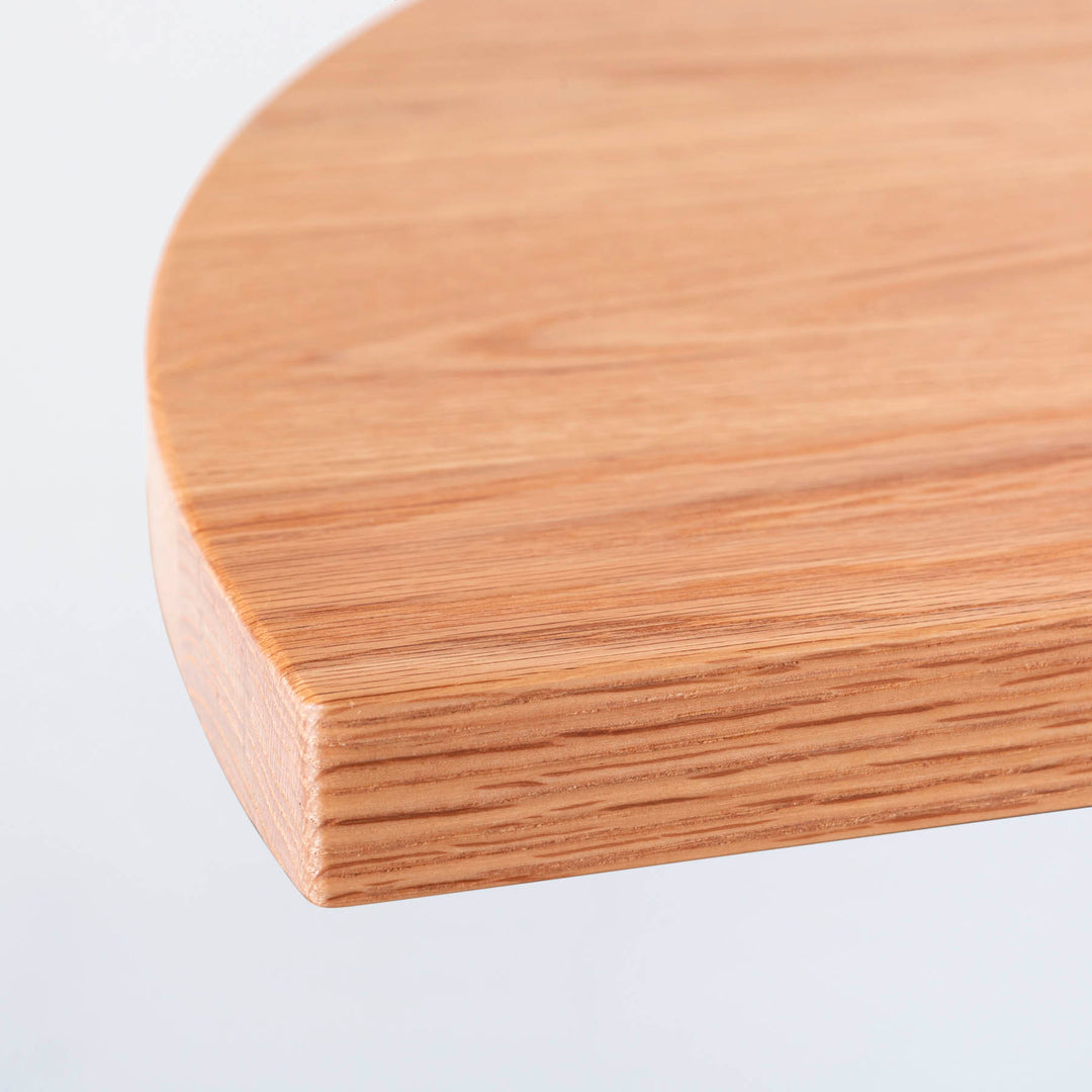 THE TABLE / 半円 × 無垢 レッドオーク × Black Steel – KANADEMONO