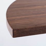 THE TABLE / 半円 × ウォルナット × Stainless