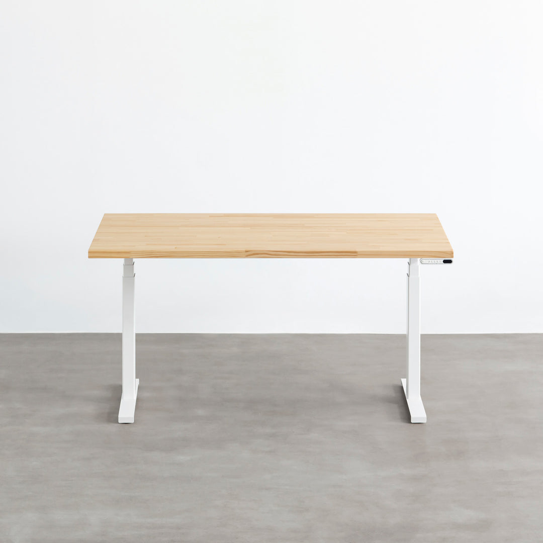 THE TABLE / パイン × スマート電動昇降脚 – KANADEMONO