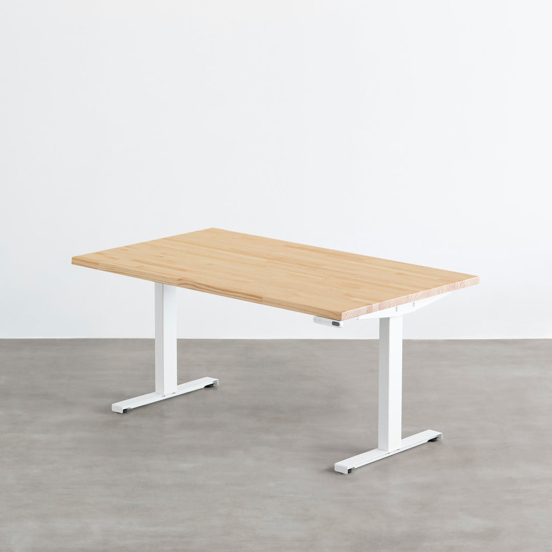 THE TABLE / パイン × スマート電動昇降脚 – KANADEMONO