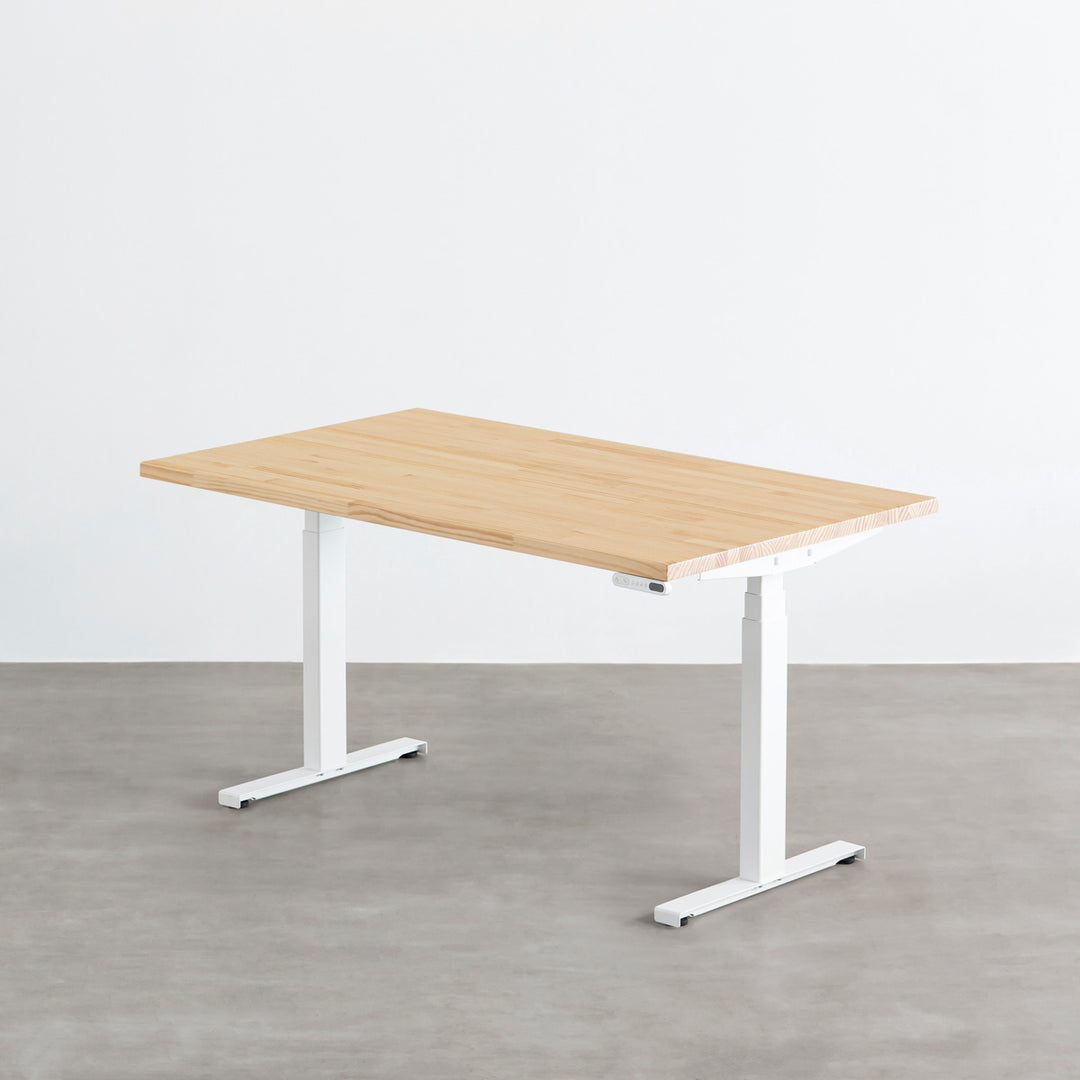レオさま専用　テーブル THE TABLE / パイン × スマート電動昇降脚 – KANADEMONO