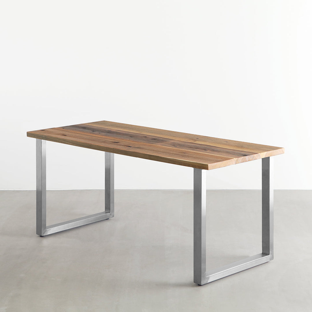 【KANADEMONO】THE TABLE / 無垢 杉 ヴィンテージスタイル KanademonoRubberwoodAshTable_S
