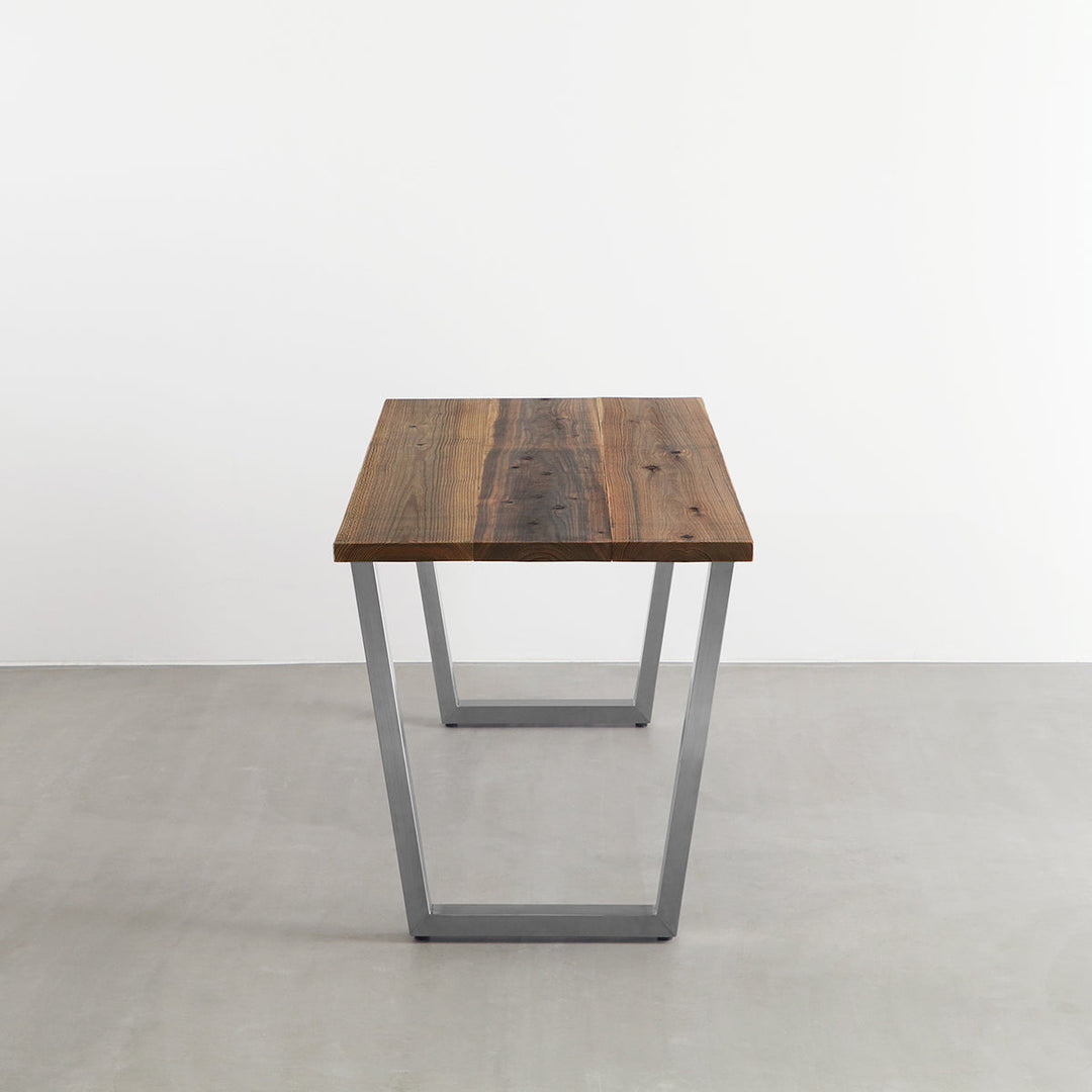 【KANADEMONO】THE TABLE / 無垢 杉 ヴィンテージスタイル THE TABLE / 無垢 杉 ヴィンテージスタイル × Black Steel