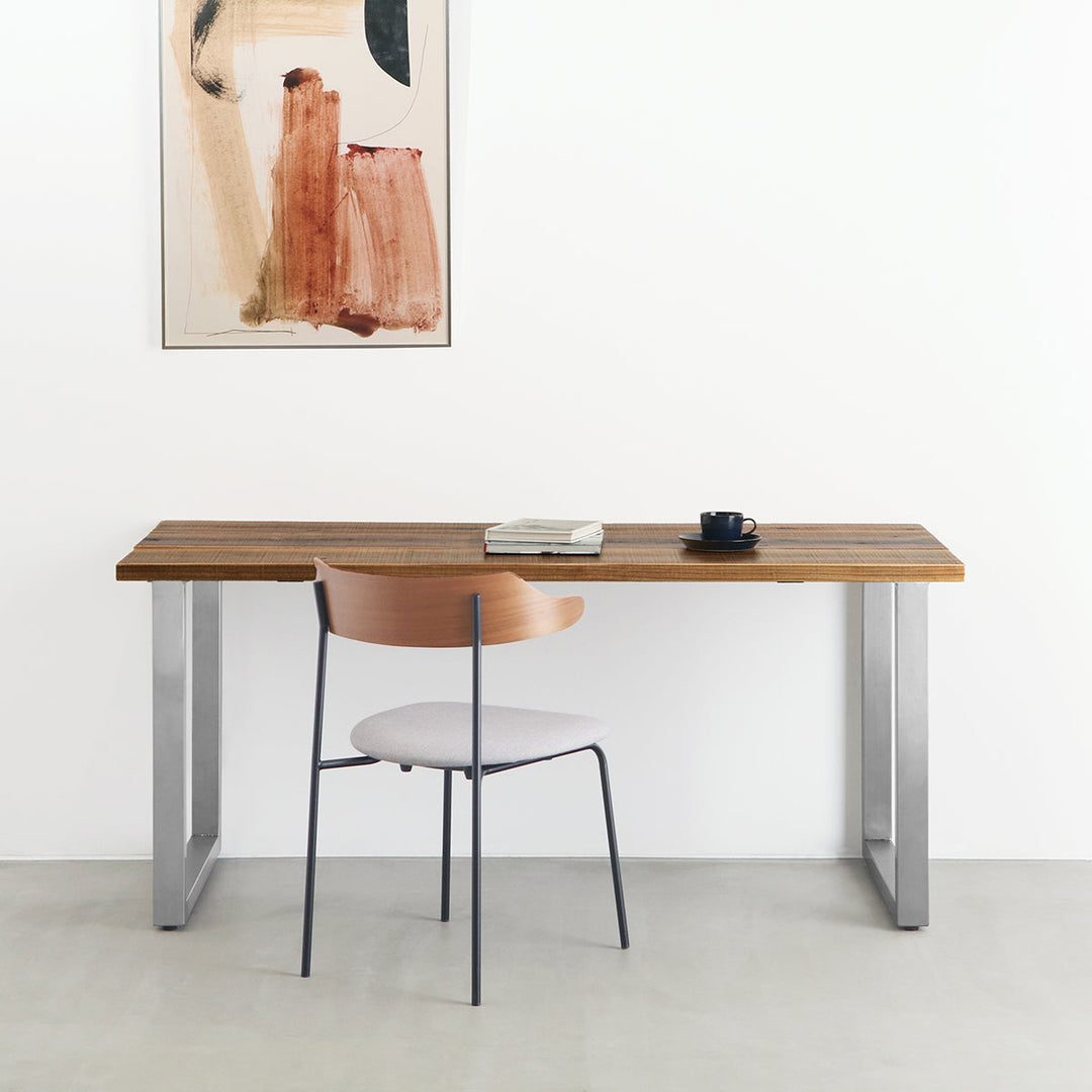 THE TABLE / 無垢 杉 ヴィンテージスタイル × Stainless