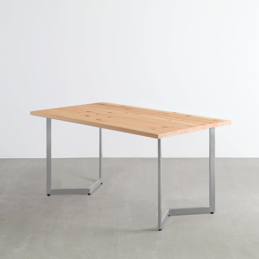 THE TABLE / 無垢 杉 × Stainless – KANADEMONO