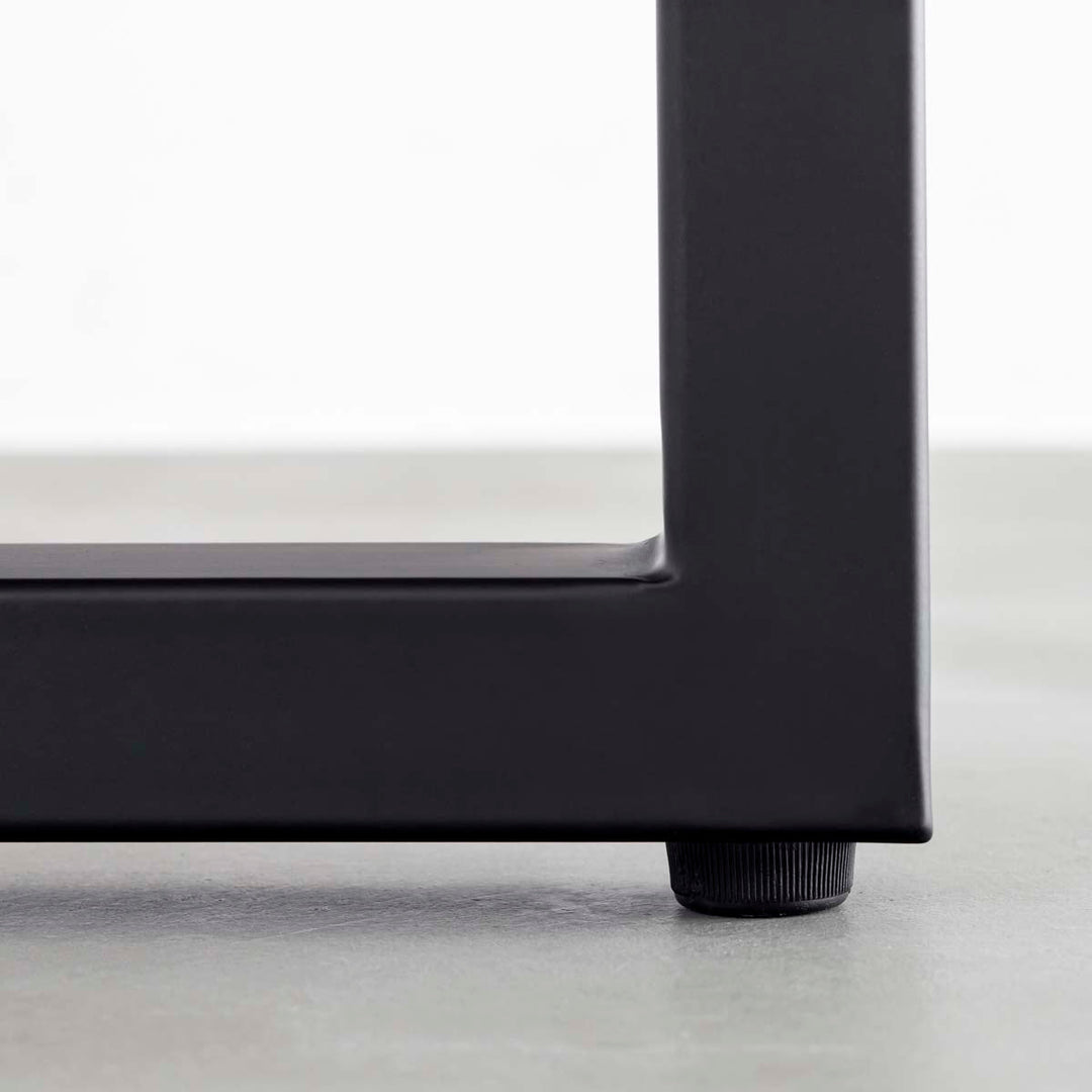 THE TABLE / ウォルナット × Tube T - Black Steel × W100 - 180cm