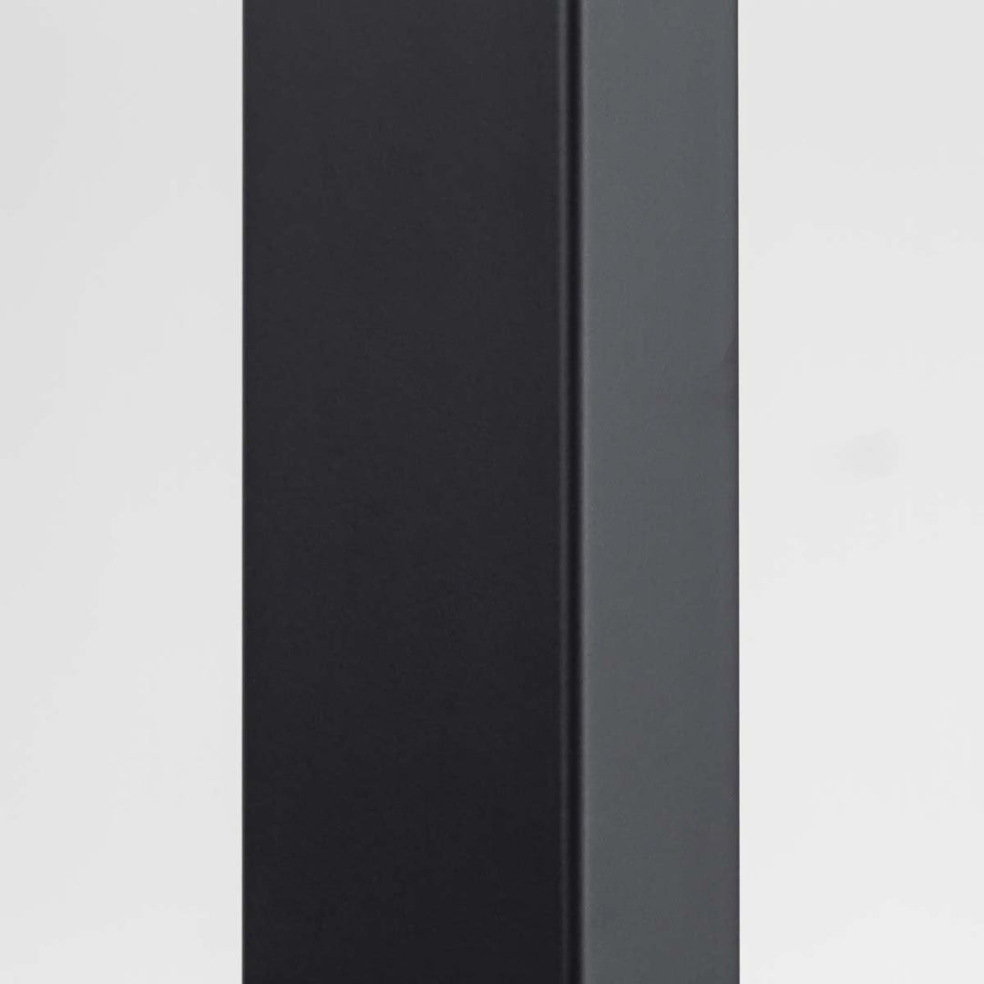 【引取可能】アトリエテーブル　幅100cm ウォルナット×チャコールブラック THE TABLE / ウォルナット × Tube T - Black Steel × W100 - 180cm