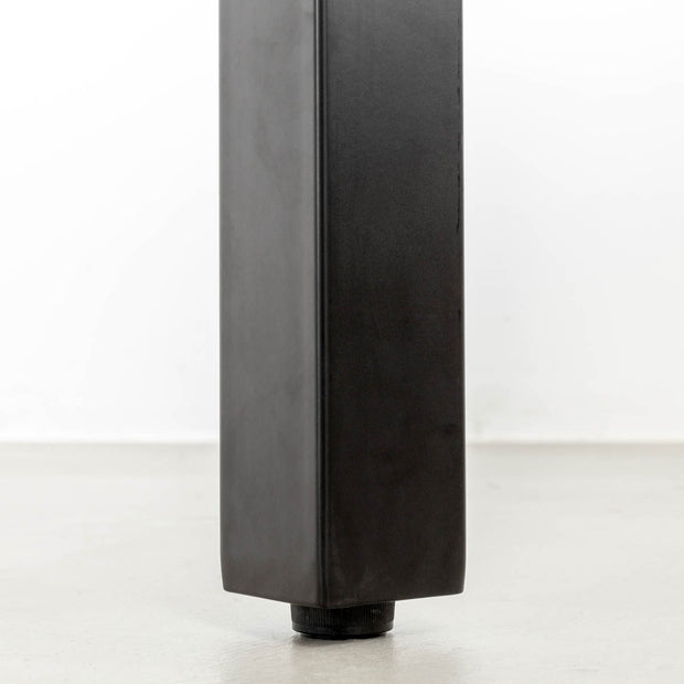 THE TABLE / リノリウム ブルー系 × Black Steel × W181 - 300cm