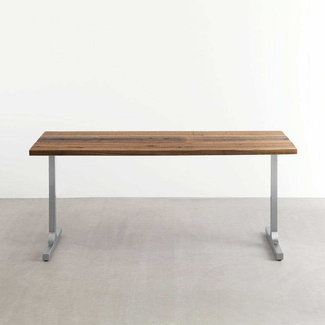 THE TABLE / 無垢 杉 ヴィンテージスタイル × Stainless