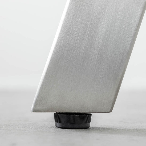 THE TABLE / 半円 × パイン × Stainless
