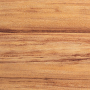 Kanademonoのアンバーの棚板とホワイトのアイアンで製作したシェルフ（棚板木目）