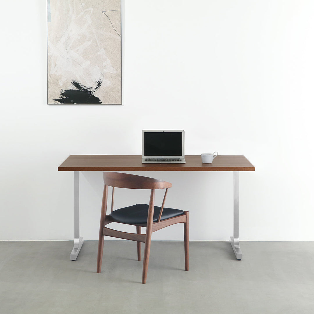 値下げ◎kanademono / THE TABLE 天板　ワークデスク THE TABLE / ウォルナット × Stainless – KANADEMONO
