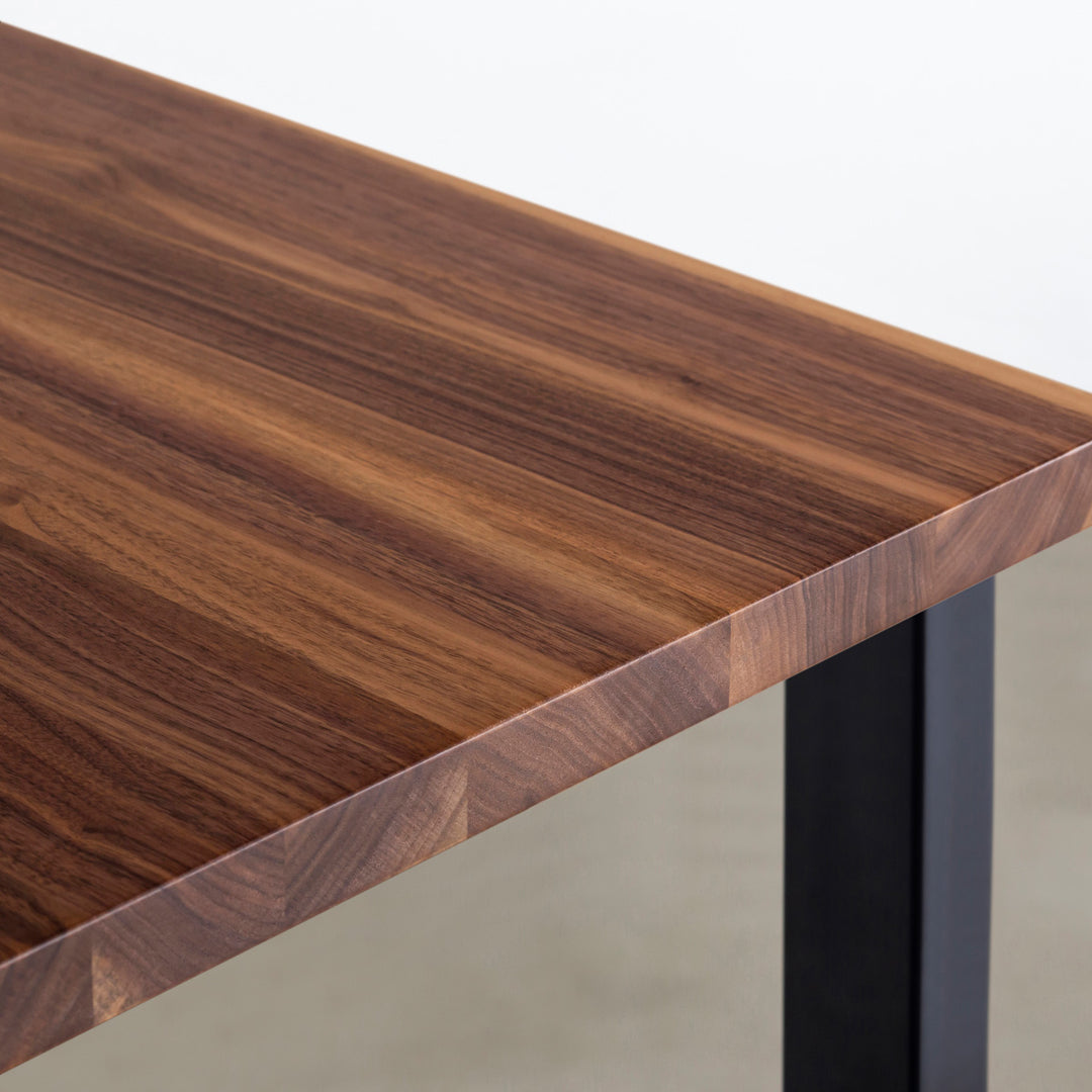 THE TABLE / スタンディングデスク × 無垢 ウォルナット × Black