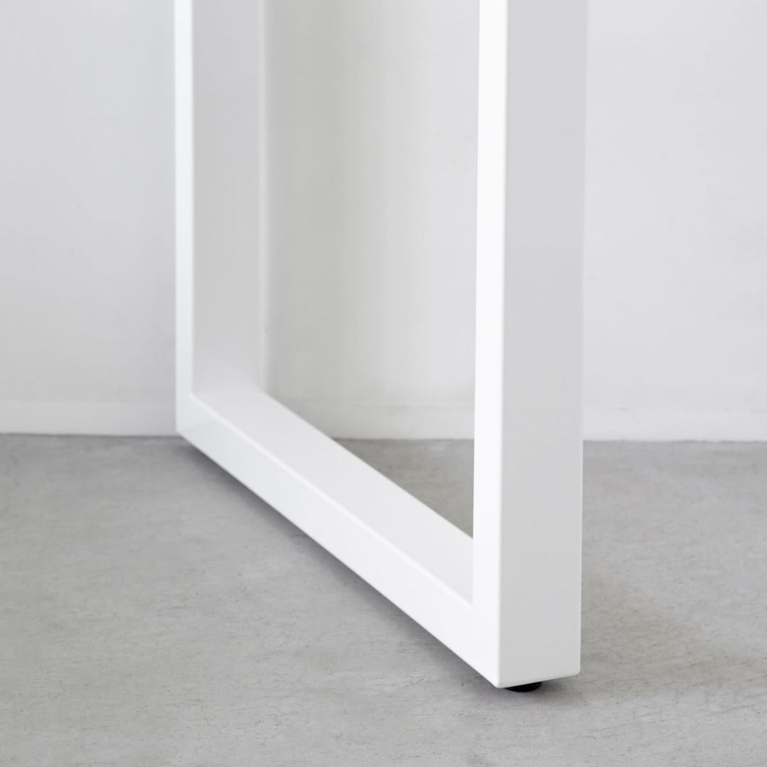 THE TABLE / スタンディングデスク × 無垢 ウォルナット × White Steel