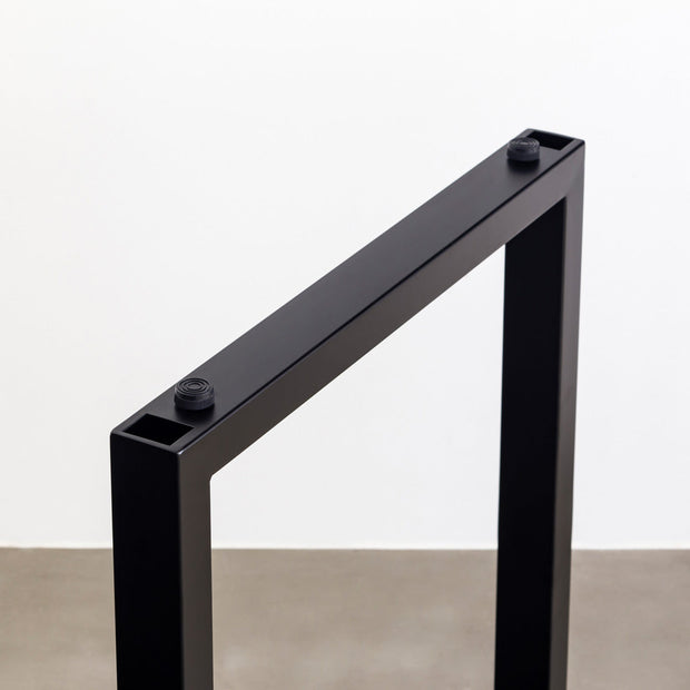 THE TABLE / ウォルナット × Black Steel × W181 - 300cm