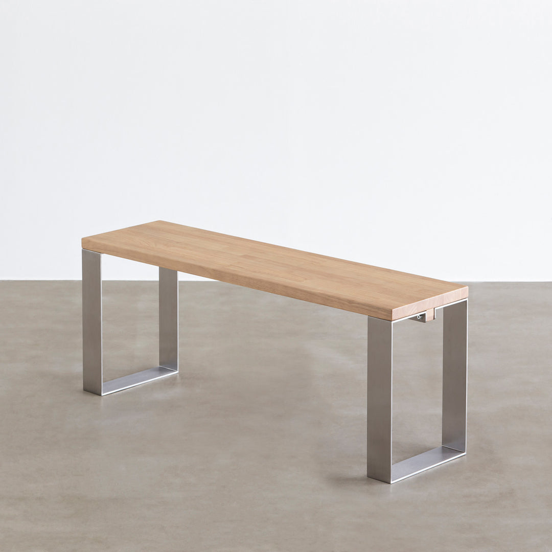 THE BENCH / ラバーウッド アッシュグレー × Stainless Line – KANADEMONO