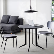 THE CAFE TABLE / FENIX NTM 全9色　Black Steel 4本脚 × ラウンド φ61 - 80