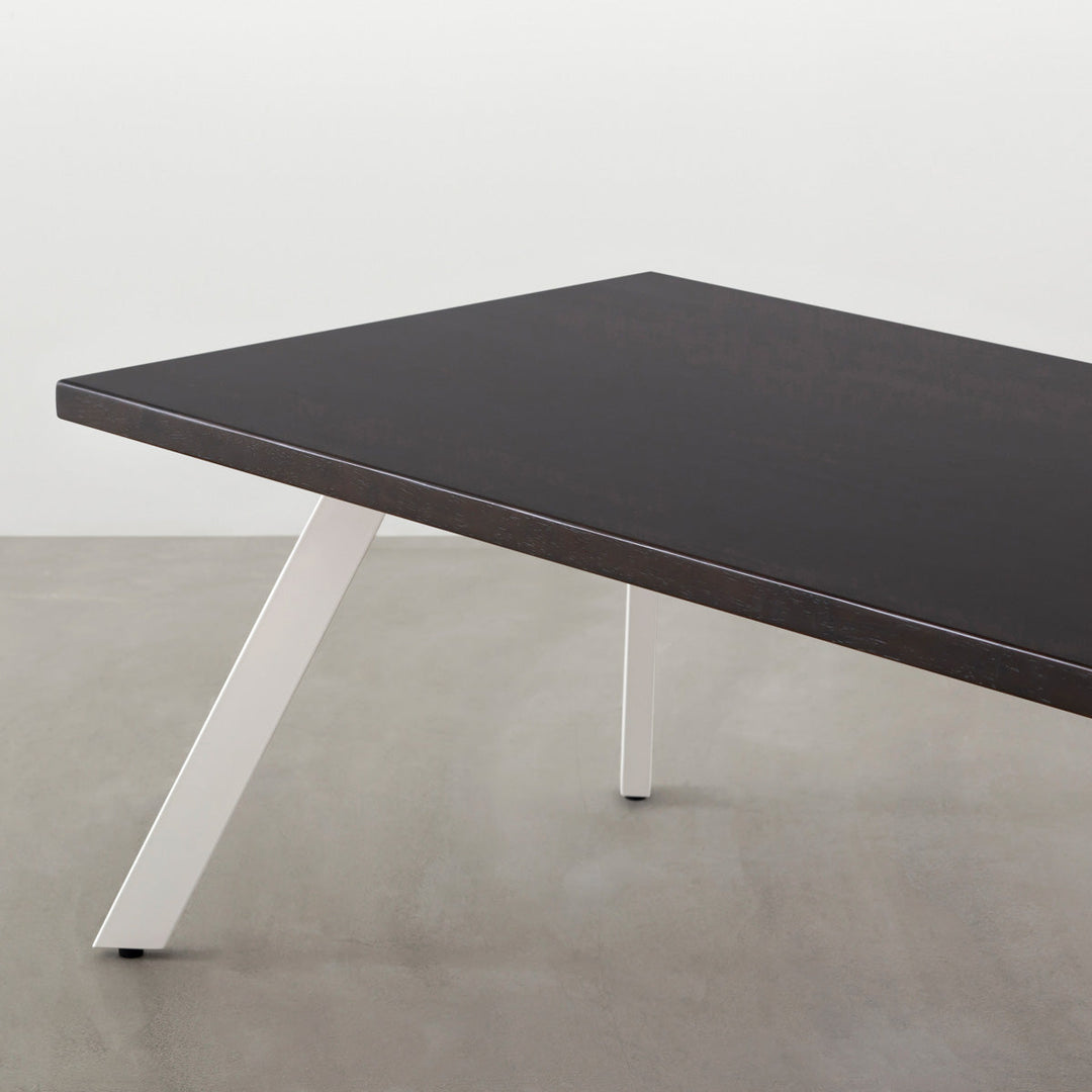 KANADEMONO THE LOW TABLE ローテーブル THE LOW TABLE / 無垢 ホワイトアッシュ × Stainless – KANADEMONO