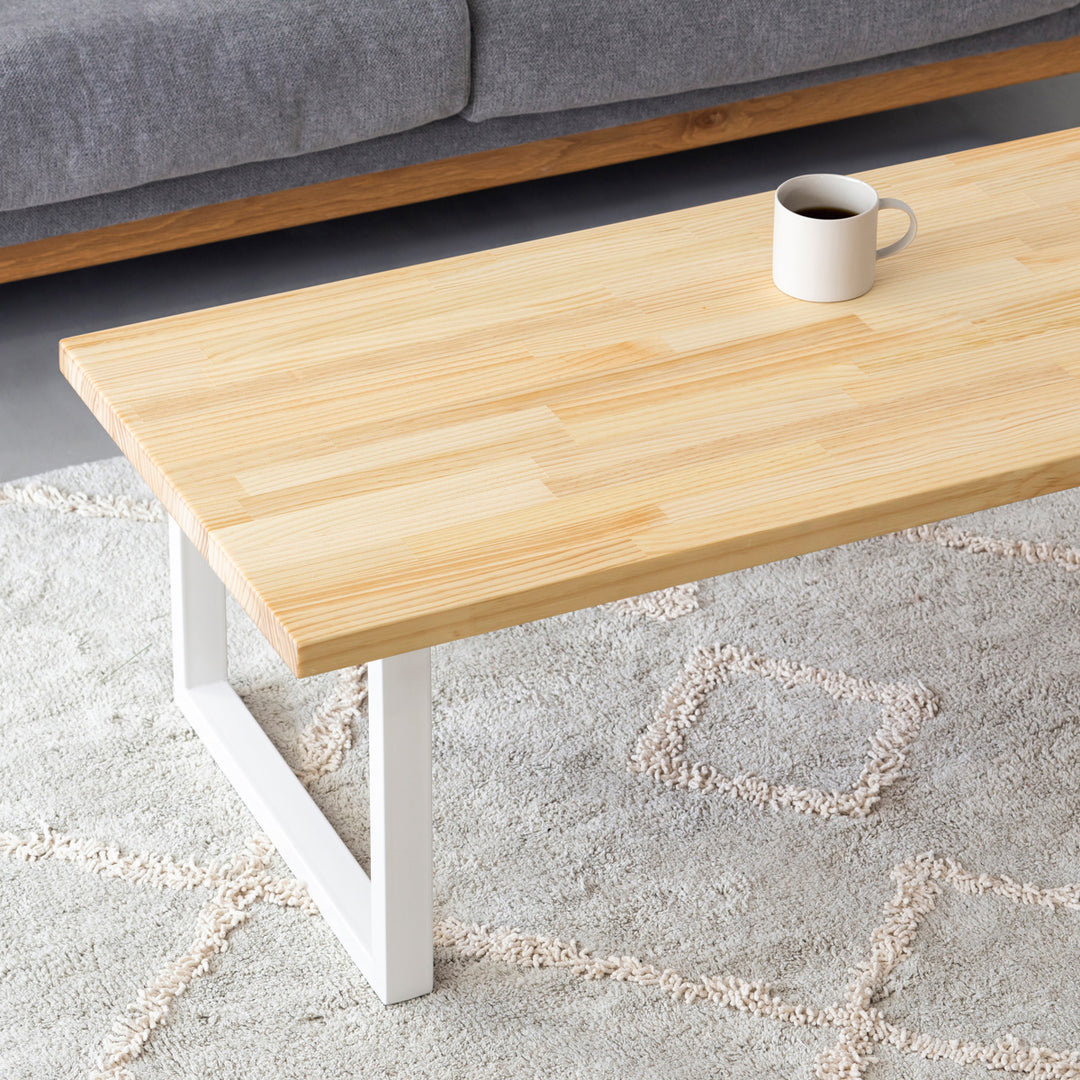 THE LOW TABLE / パイン × White Steel – KANADEMONO