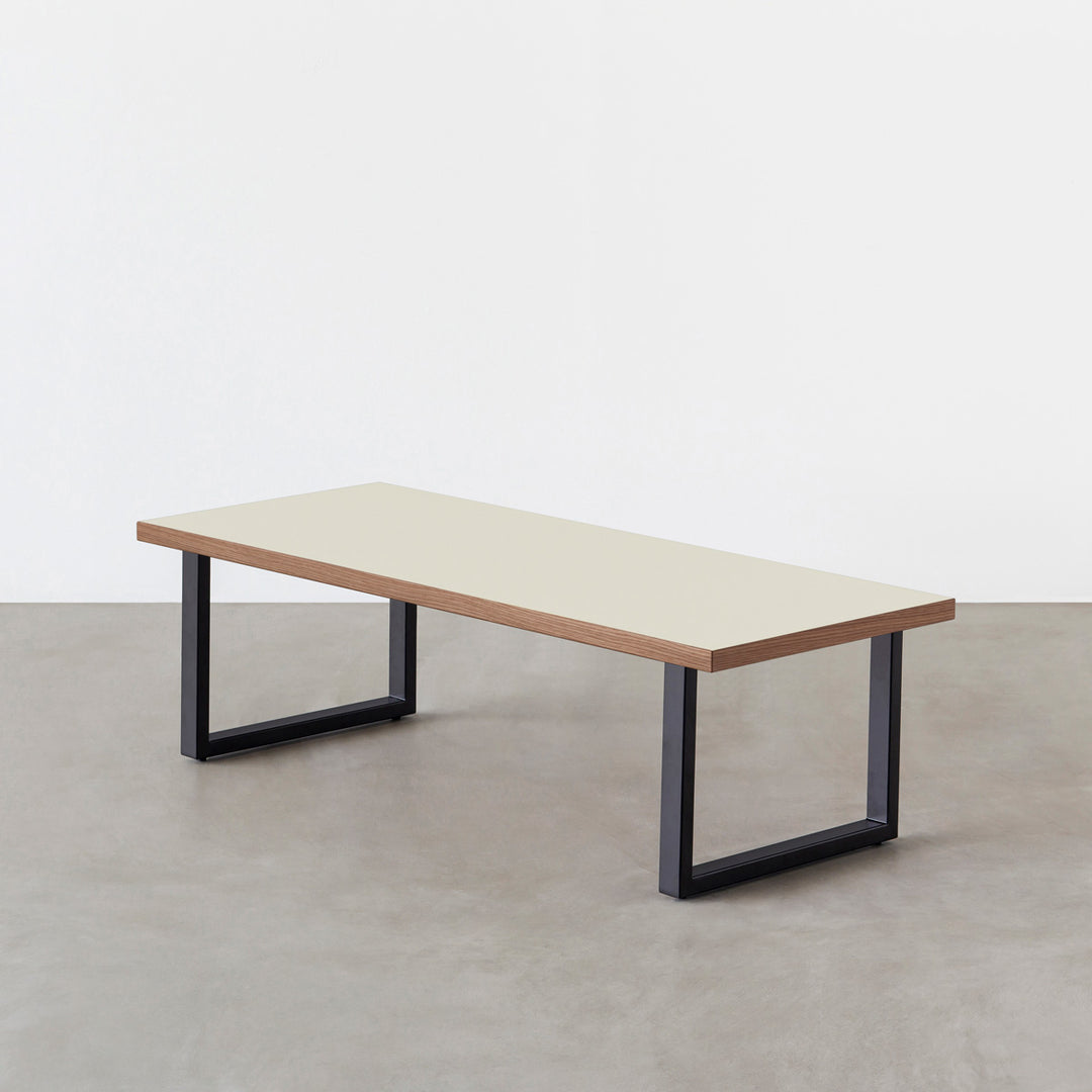 THE LOW TABLE / リノリウム 全32色 × Black Steel – KANADEMONO