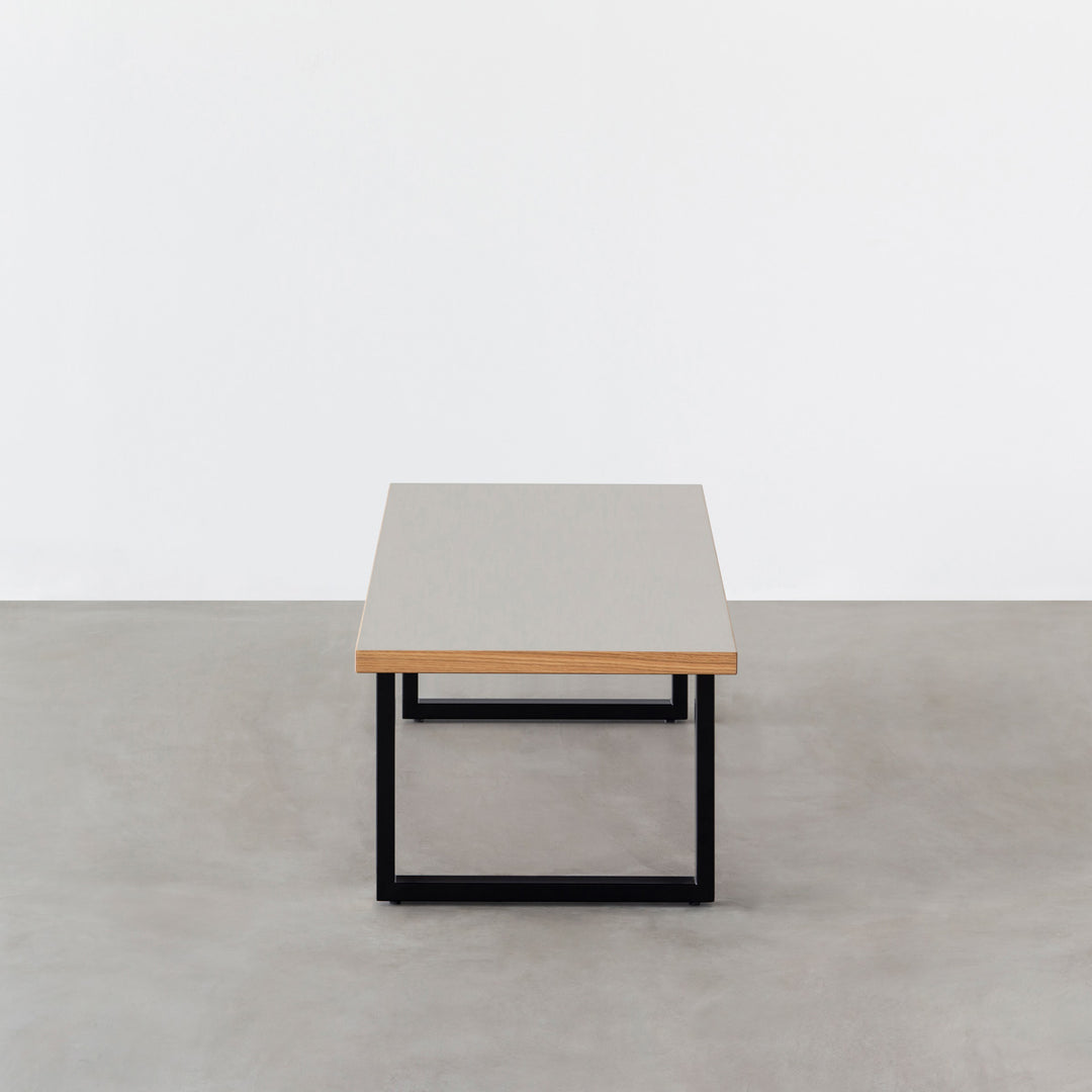THE LOW TABLE / リノリウム 全32色 × Black Steel – KANADEMONO