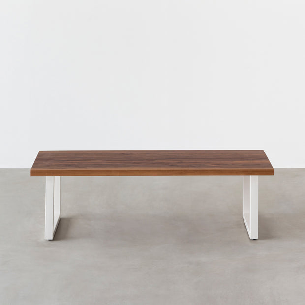 THE LOW TABLE / 無垢 ウォルナット × White Steel – KANADEMONO