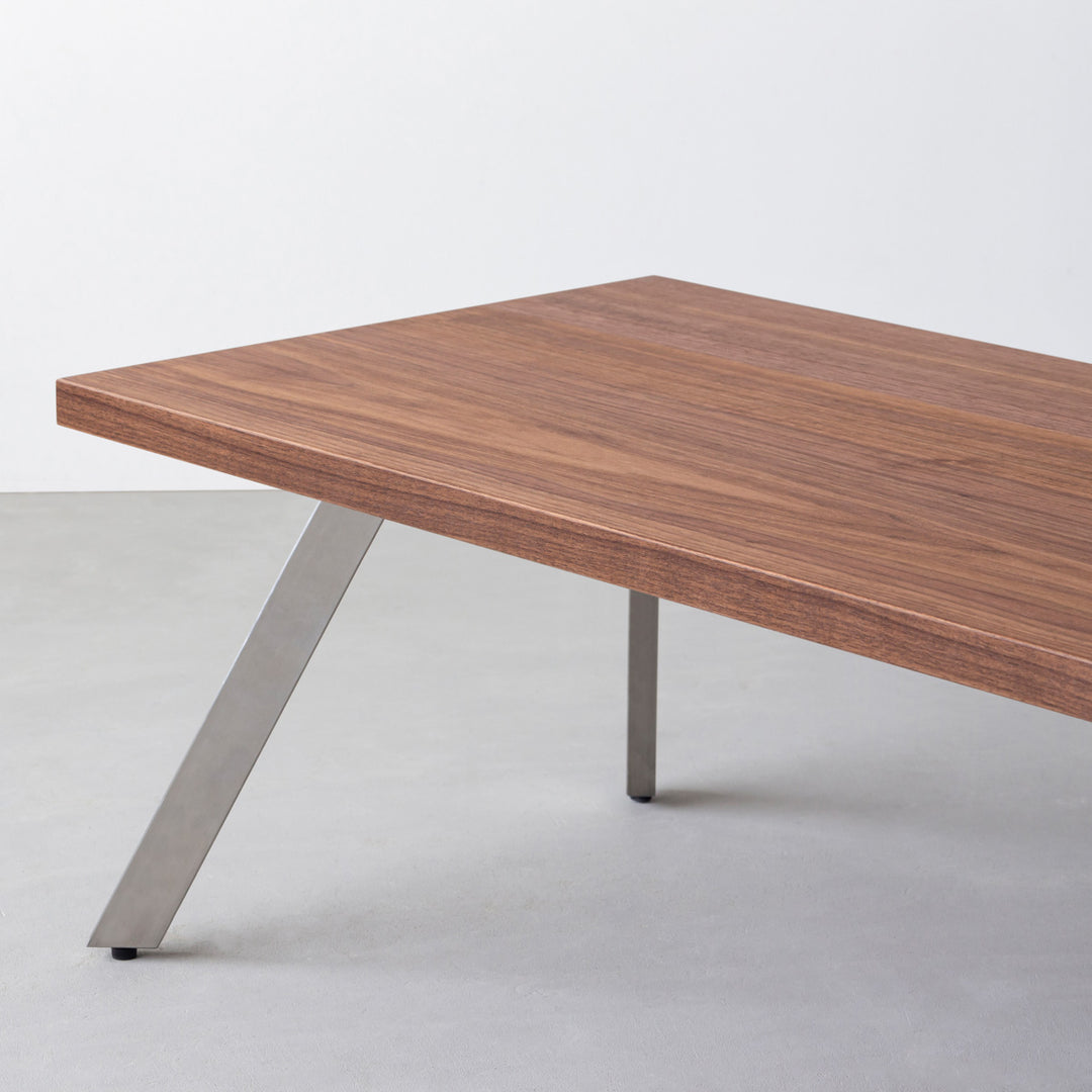 【KANADEMONO】THE LOW TABLE THE LOW TABLE / くるみ × Black Steel – KANADEMONO