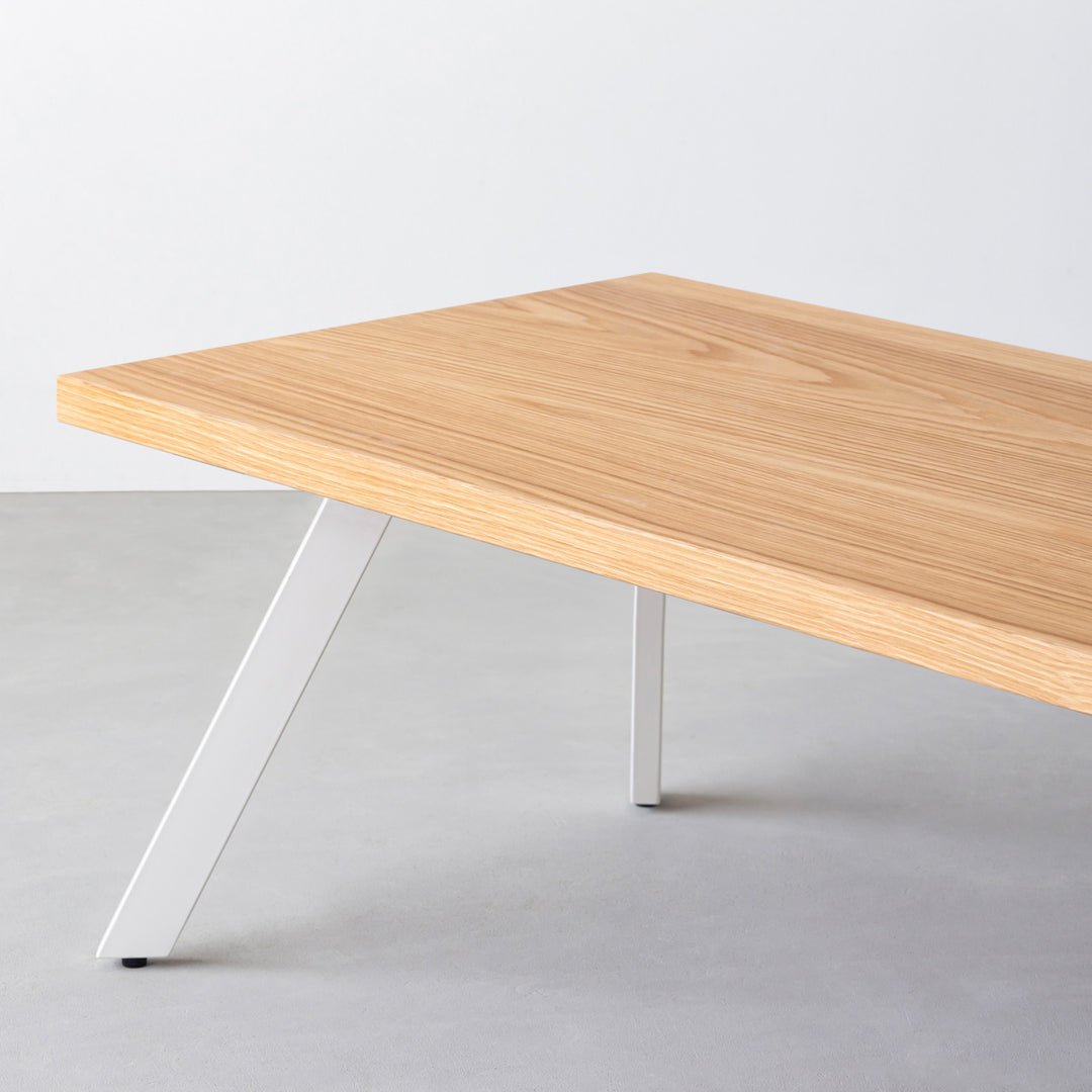 THE LOW TABLE / ホワイトオーク × White Steel – KANADEMONO