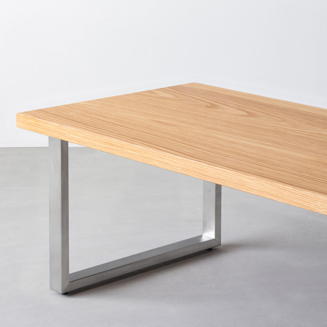 THE LOW TABLE / ホワイトオーク × Stainless – KANADEMONO