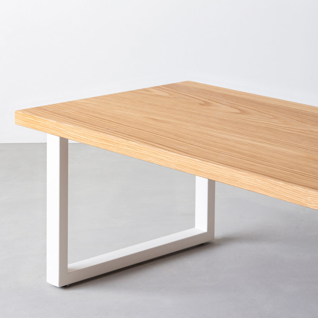 THE LOW TABLE / ホワイトオーク × White Steel – KANADEMONO