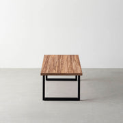 THE LOW TABLE / サテンウォルナット × Black Steel – KANADEMONO