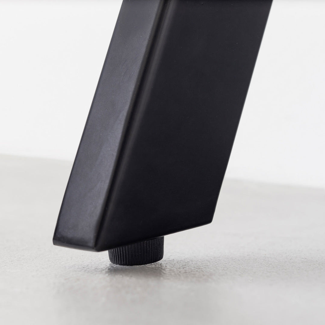 THE LOW TABLE / ラバーウッド アッシュグレー × Black Steel – KANADEMONO