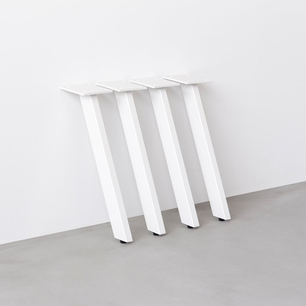 THE LEGS / Low tube pin × White Steel / 4本セット – KANADEMONO