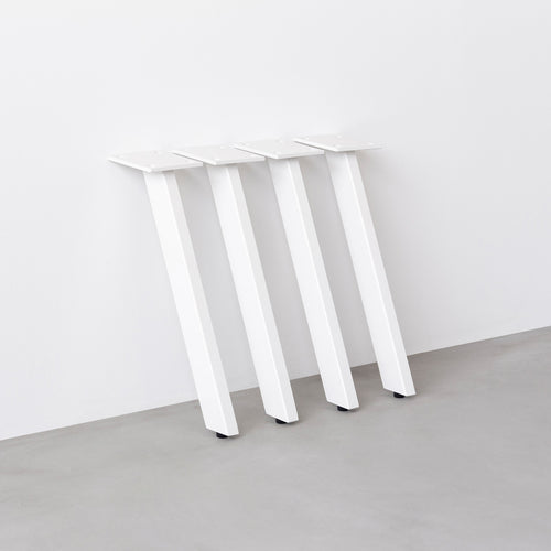 THE LEGS / Low tube pin × White Steel / 4本セット – KANADEMONO