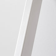 Kanademonoの無垢ホワイトオーク天板にホワイトの4pinアイアン脚を組み合わせたローテーブル（脚）