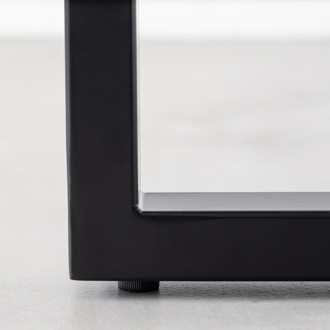 THE LOW TABLE / ラバーウッド ブラウン × Black Steel – KANADEMONO