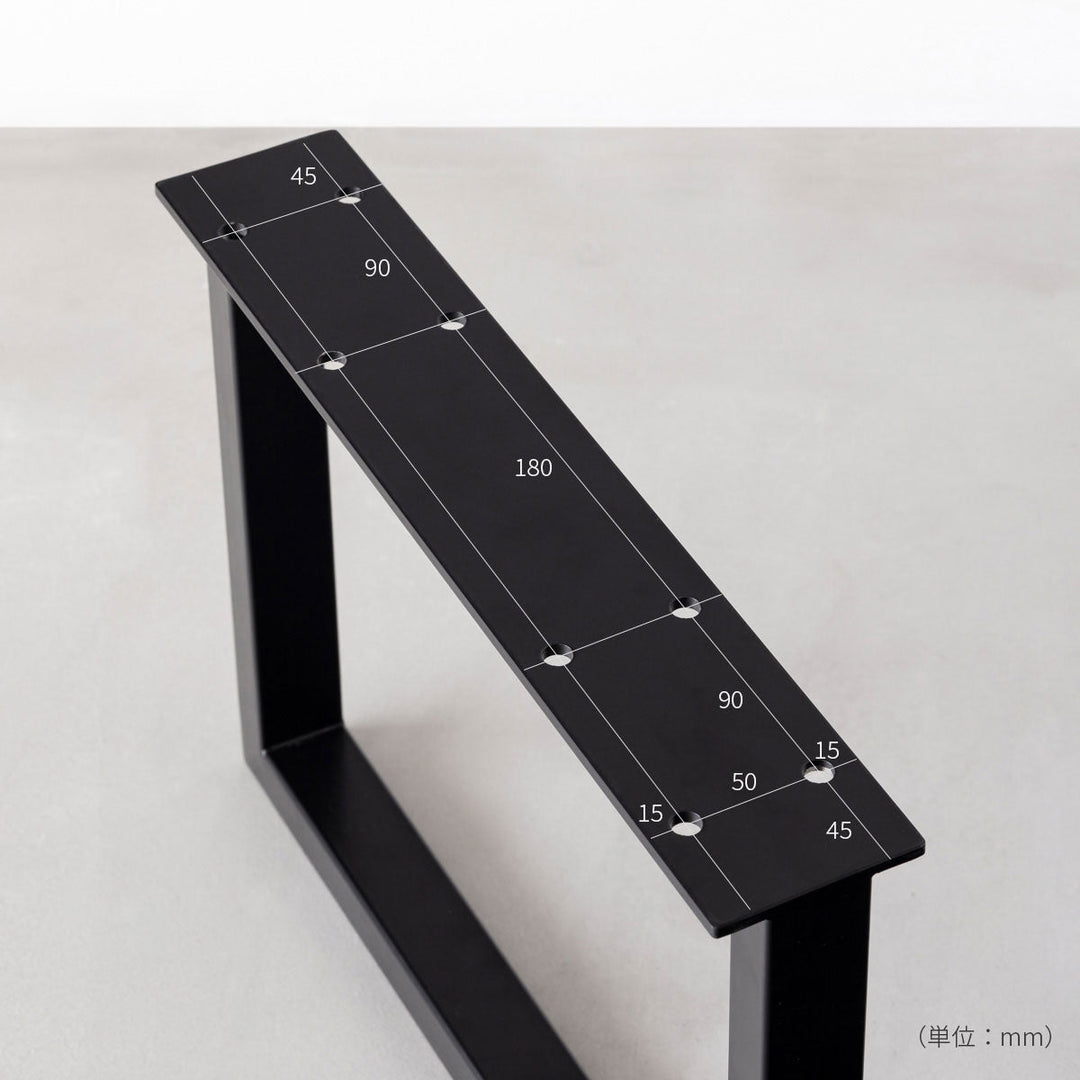 THE LEGS / Low レクタングル × White Steel / 2脚セット