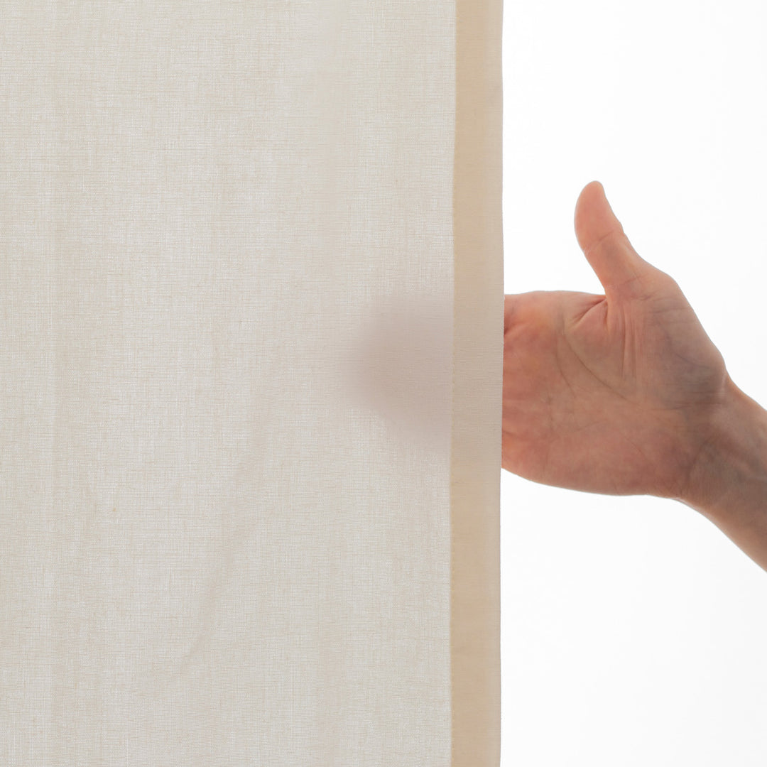 Calm - Linen 穏やかな風合いの リネン フラットカーテン – KANADEMONO