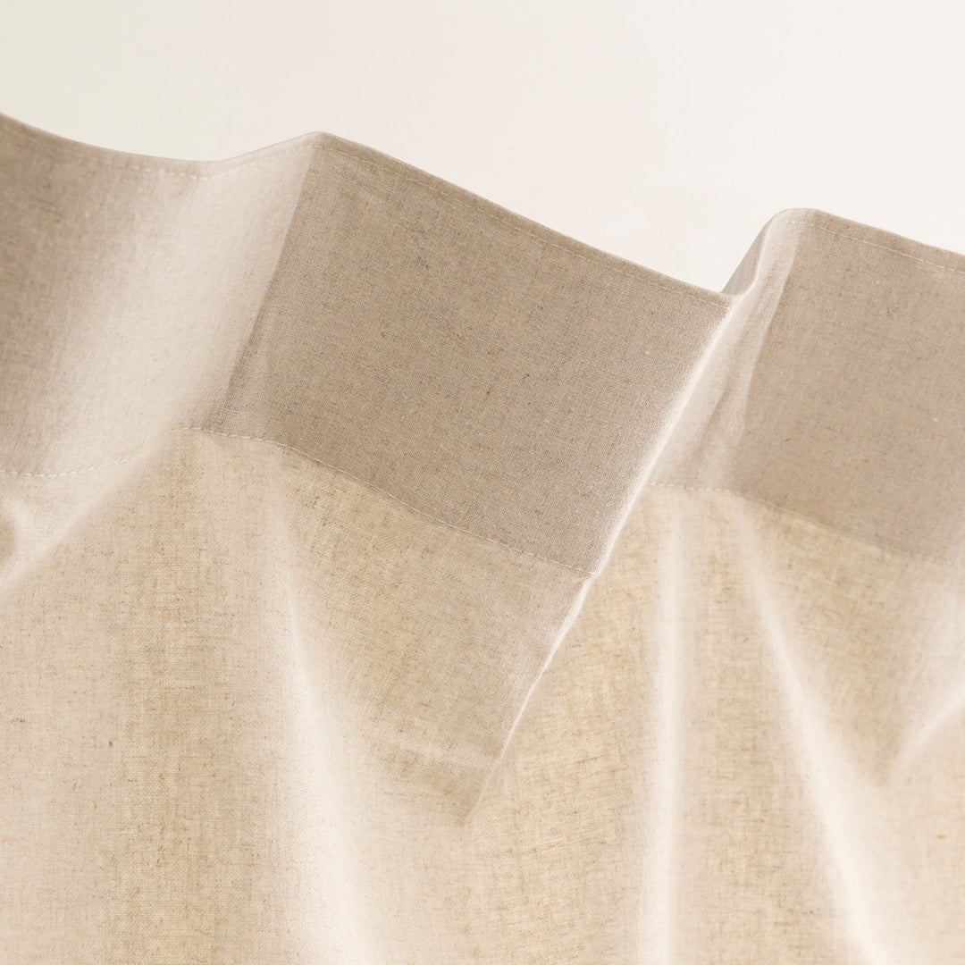 SAMPLE / Calm - Linen 穏やかな風合いの リネン フラットカーテン