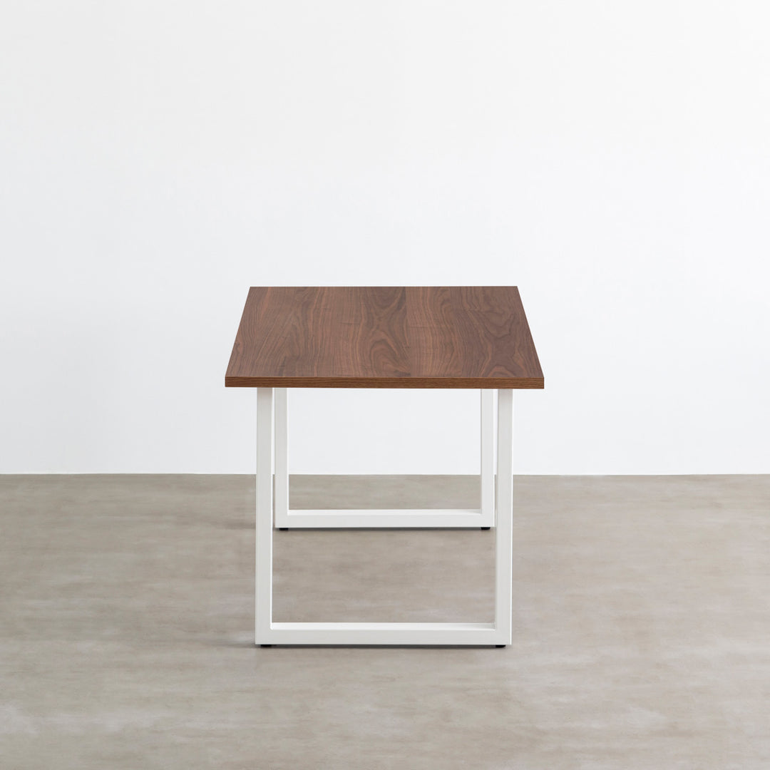 THE TABLE / ウォルナット × White Steel – KANADEMONO