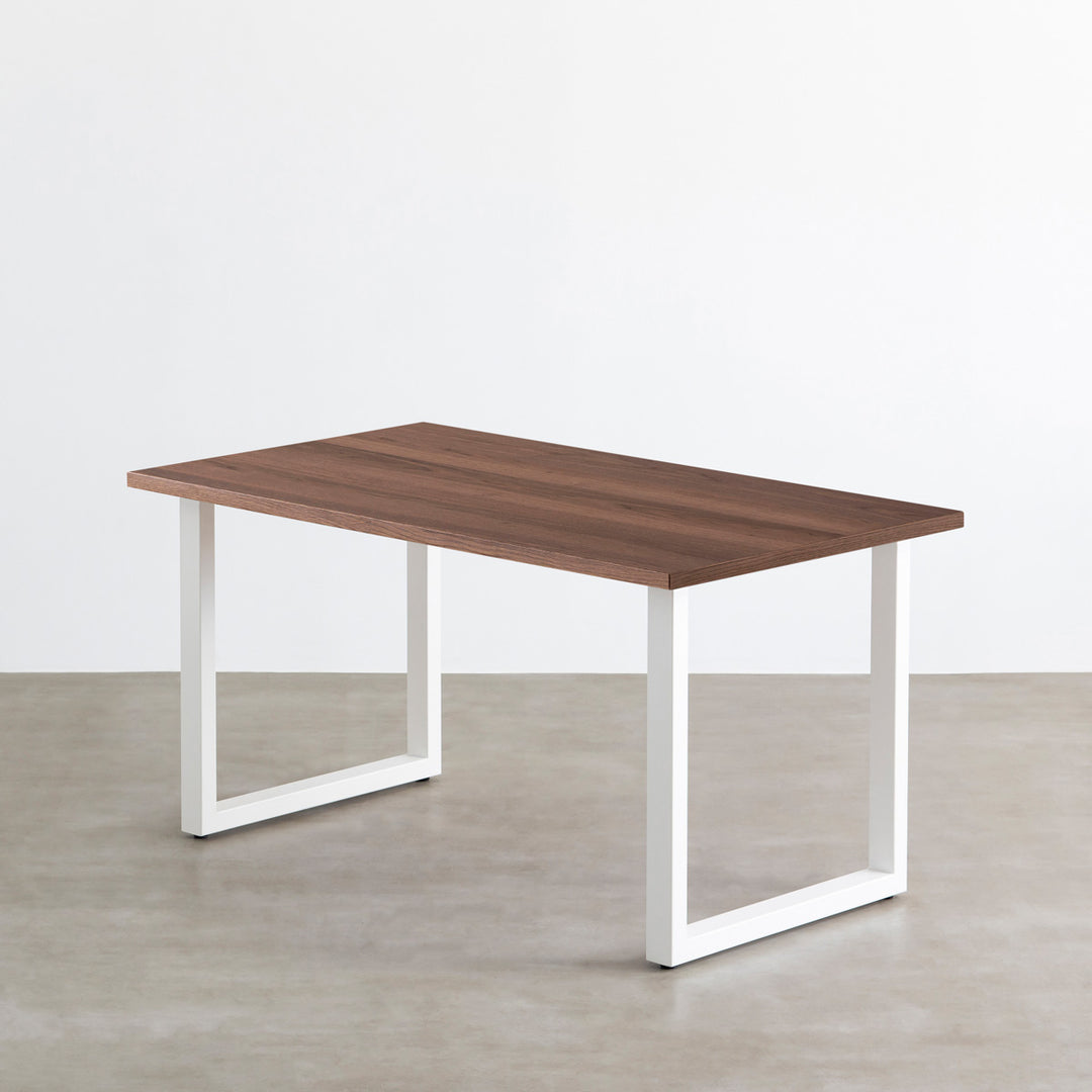 THE TABLE / ウォルナット × White Steel – KANADEMONO