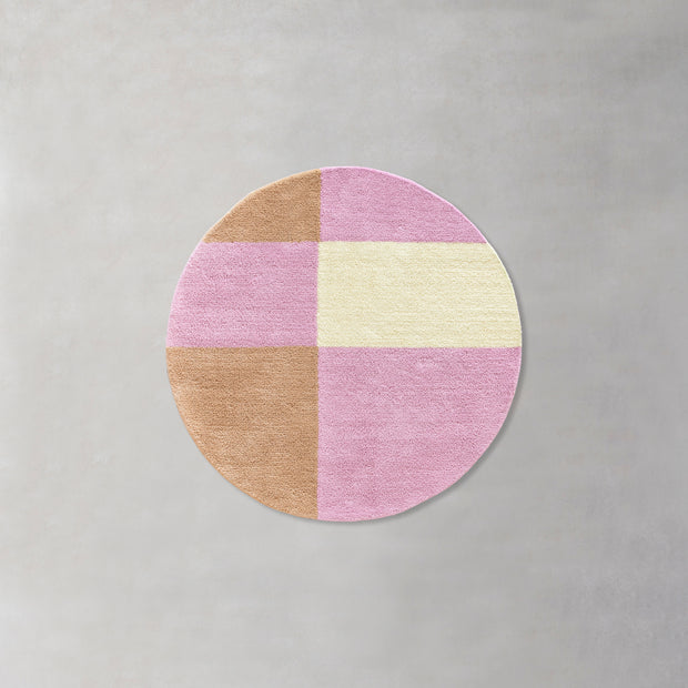 【テスト】THE RUG crafted with MIYOSHI RUG / THREE COLOR × ROUND 全30色