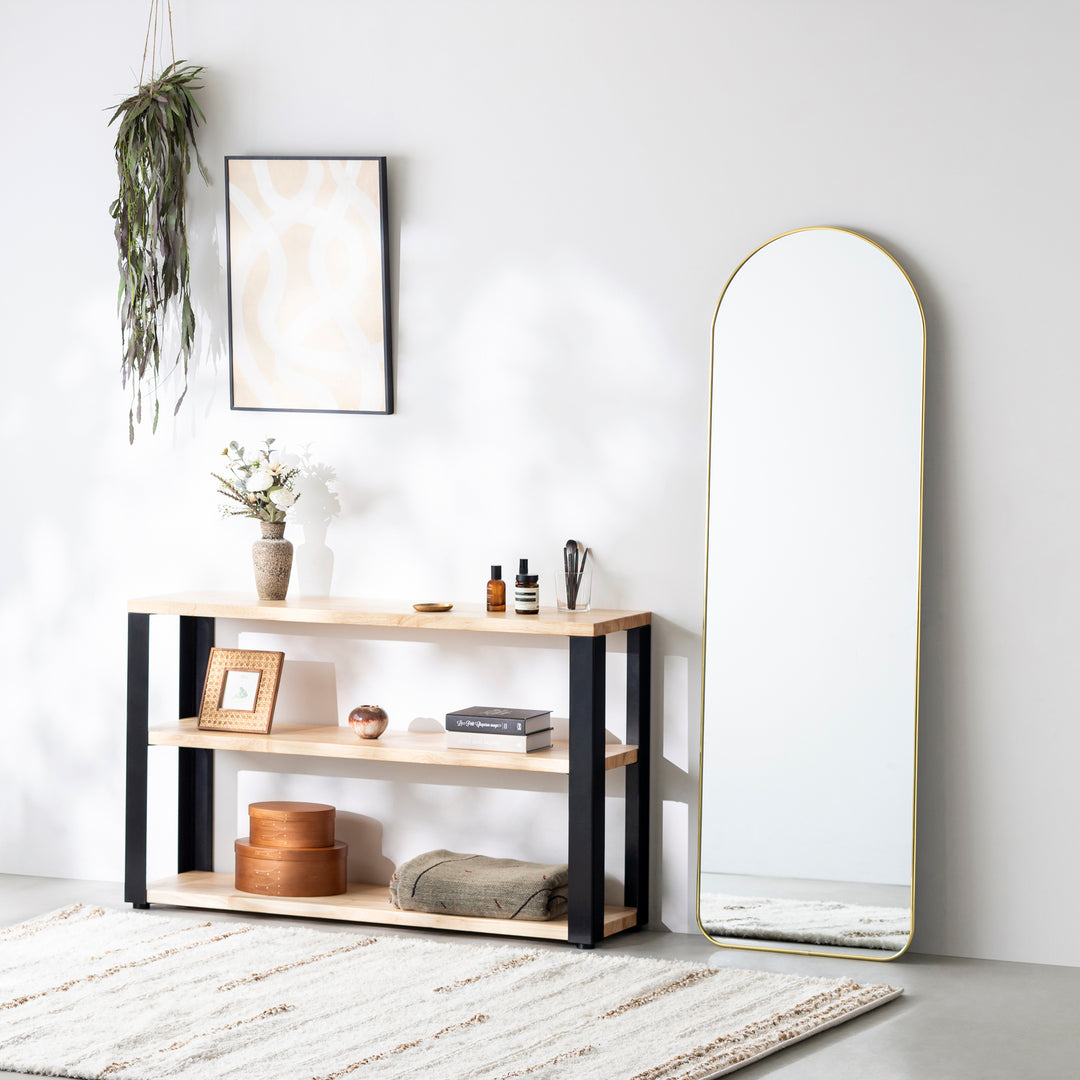 Umbra / Hubba arched Leaning mirror アーチ型 Hubba arched Leaning mirror｜アーチ型がポイントのウォールミラー