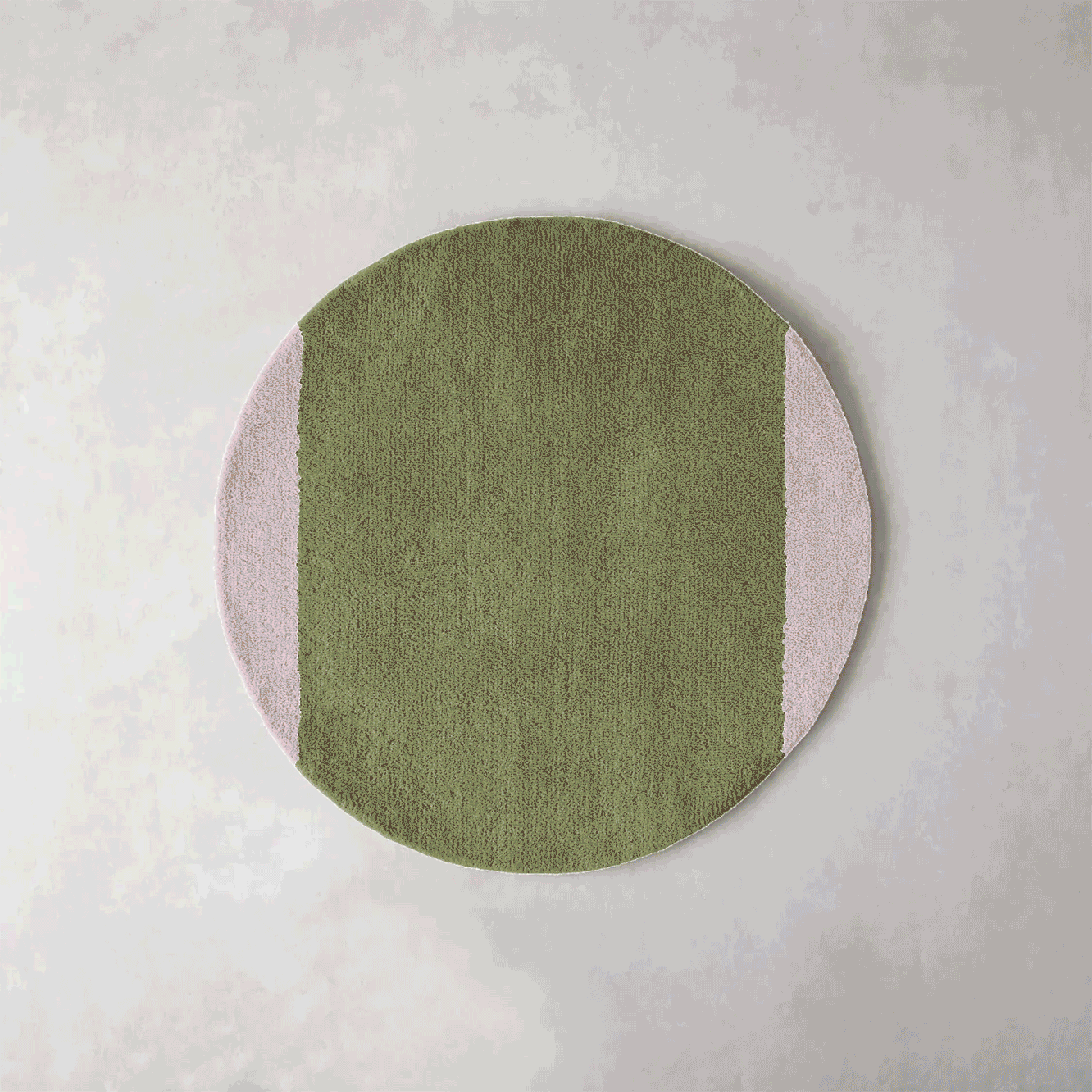 THE RUG crafted with MIYOSHI RUG / TWO COLOR × ROUND 全30色 THE RUG crafted with MIYOSHI RUG / TWO COLOR × ROUND 全30色