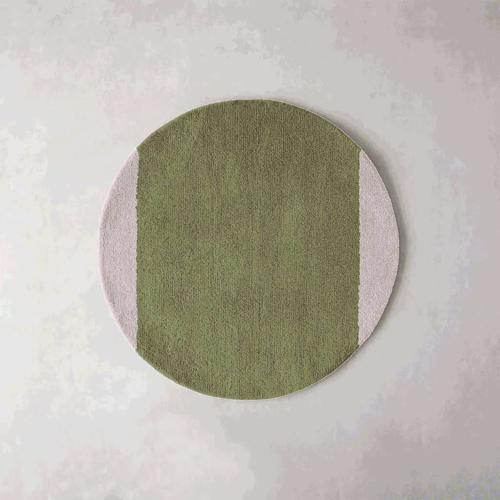 THE RUG crafted with MIYOSHI RUG / TWO COLOR × ROUND 全30色 THE RUG crafted with MIYOSHI RUG / TWO COLOR × ROUND 全30色