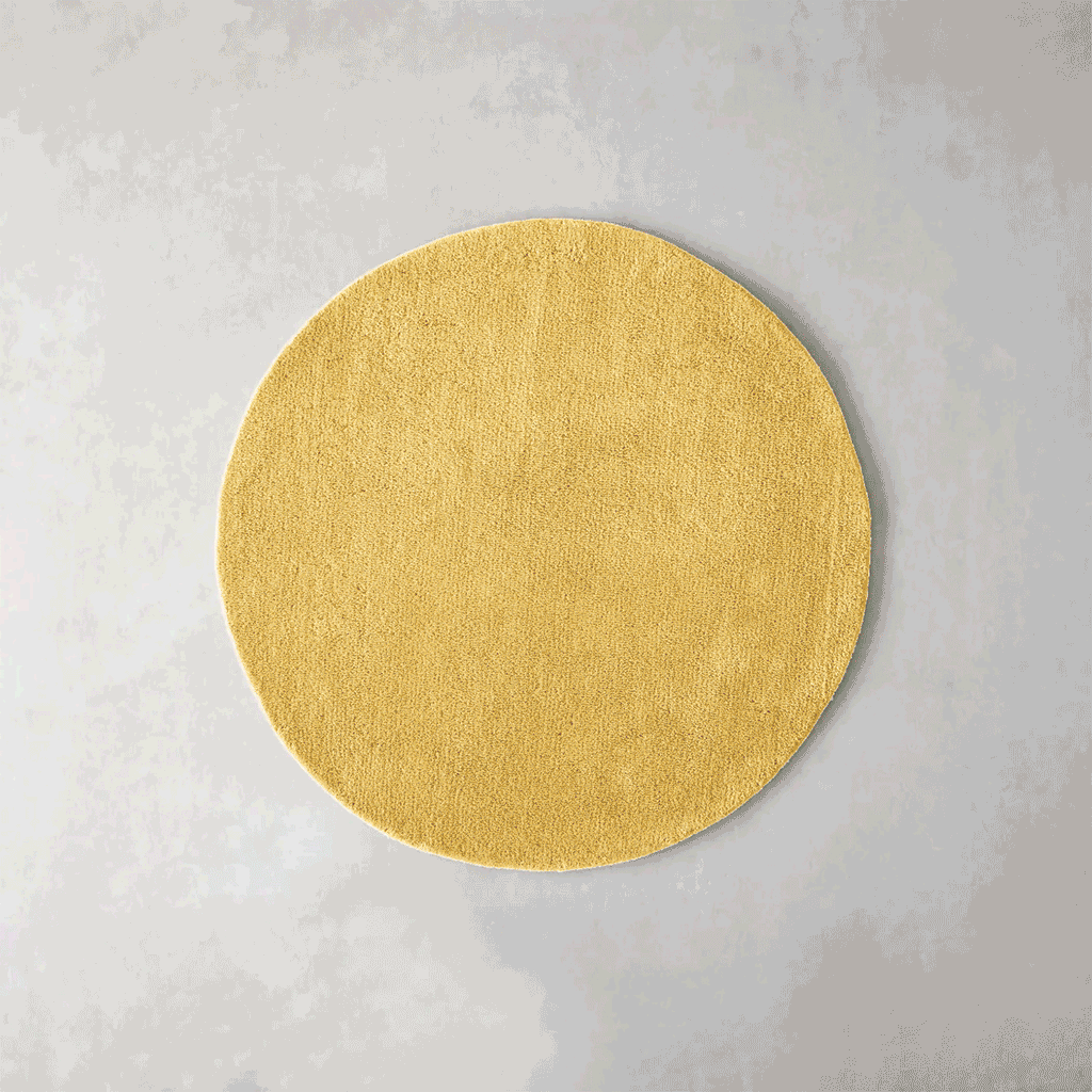 THE RUG crafted with MIYOSHI RUG / ONE COLOR × ROUND 全50色
