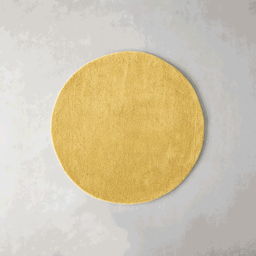 THE RUG crafted with MIYOSHI RUG / ONE COLOR × ROUND 全50色