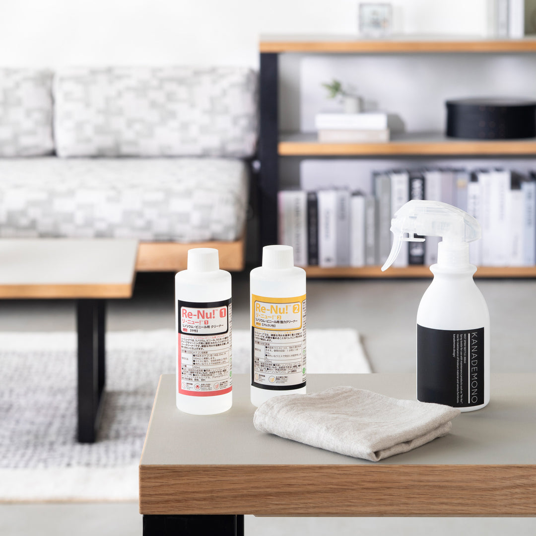 リノリウム用クリーナー リ・ニュー！1・2 ボトルセット – KANADEMONO