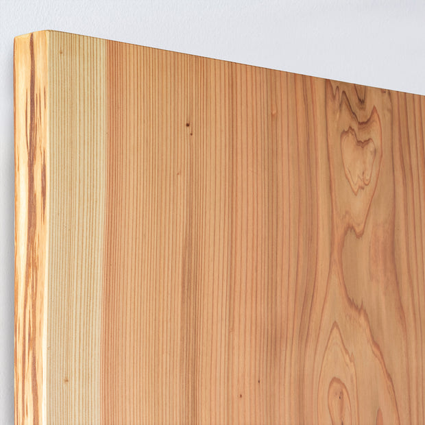 一枚板 / 越後杉 #0036　1850 × 810 ~ 910 mm