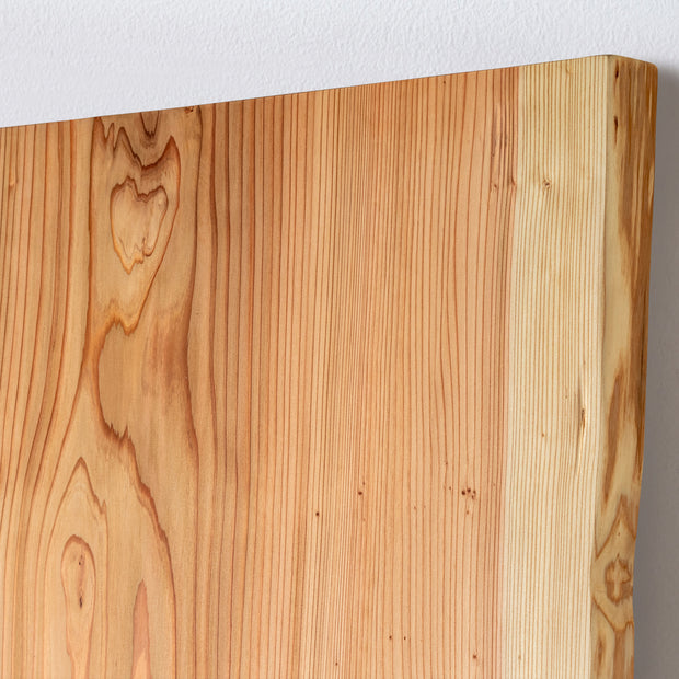 一枚板 / 越後杉 #0036　1850 × 810 ~ 910 mm